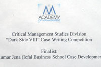 Dark Side VIII Case Writing Competition Finalist