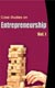 Enterpreneurship - Vol. I | Case Book