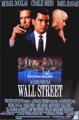 WALL STREET MOVIE POSTER